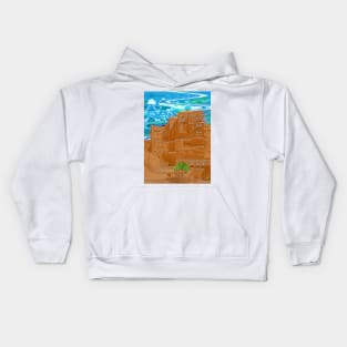 Yemen Sanaa City V3 Kids Hoodie